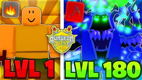 The FASTEST WAY to PROGRESS in Dungeon Quest Reborn!