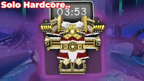 I beat Northern Lands SOLO NIGHTMARE HARDCORE in Dungeon Quest Reborn..
